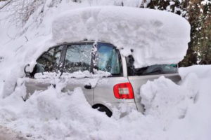 voiture en hiver